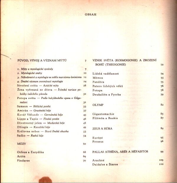 Imre Trencsényi, Waldapfel: MYTOLOGIE