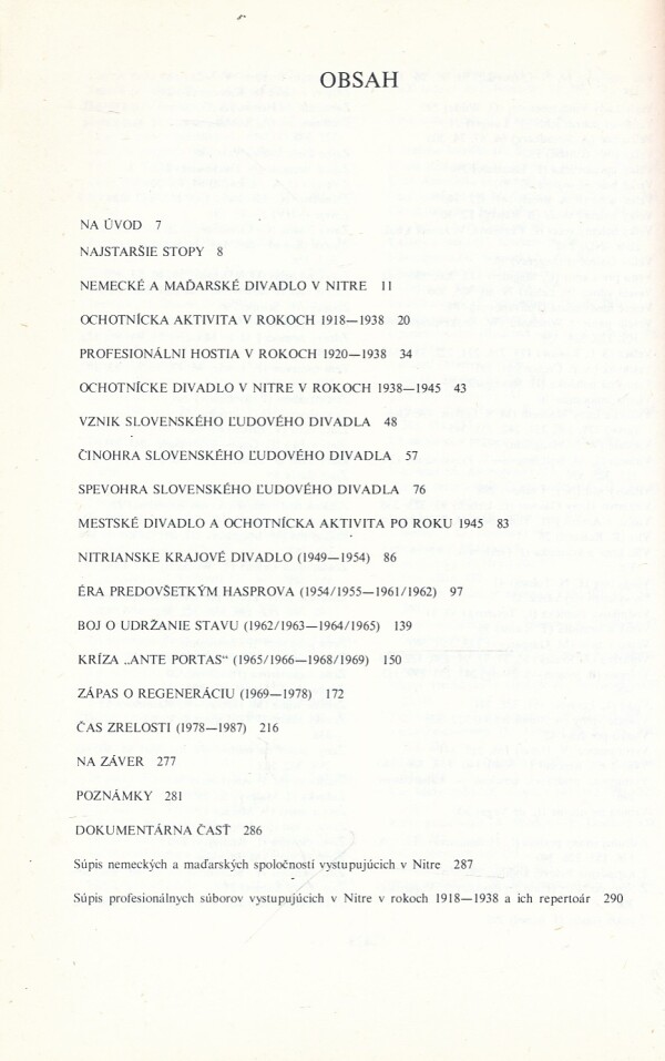 Vladimír Štefko: DIVADELNÁ NITRA