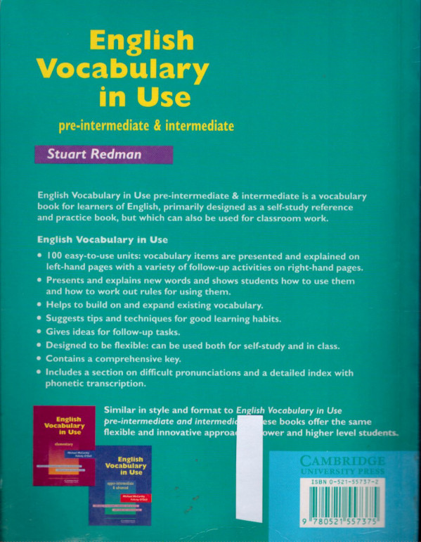 Stuart Redman: ENGLISH VOCABULARY IN USE
