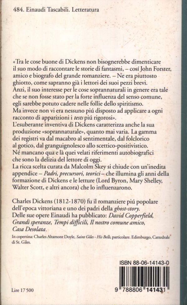 Charles Dickens: DA LEGGERSI ALL`IMBRUNIRE