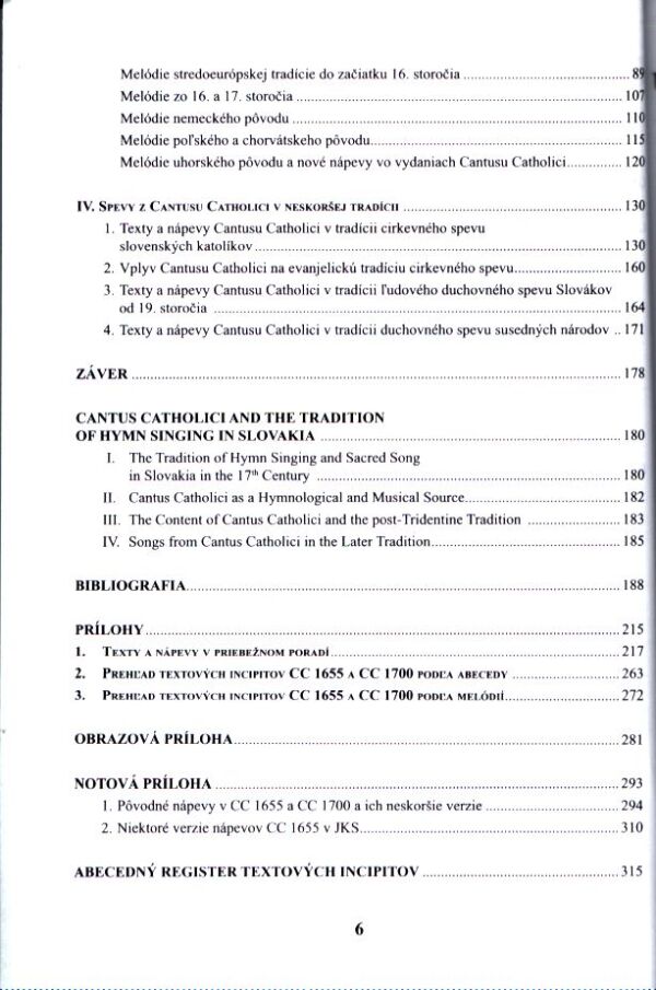 Peter Ruščin: CANTUS CATHOLICI A TRADÍCIA DUCHOVNÉHO SPEVU NA SLOVENSKU