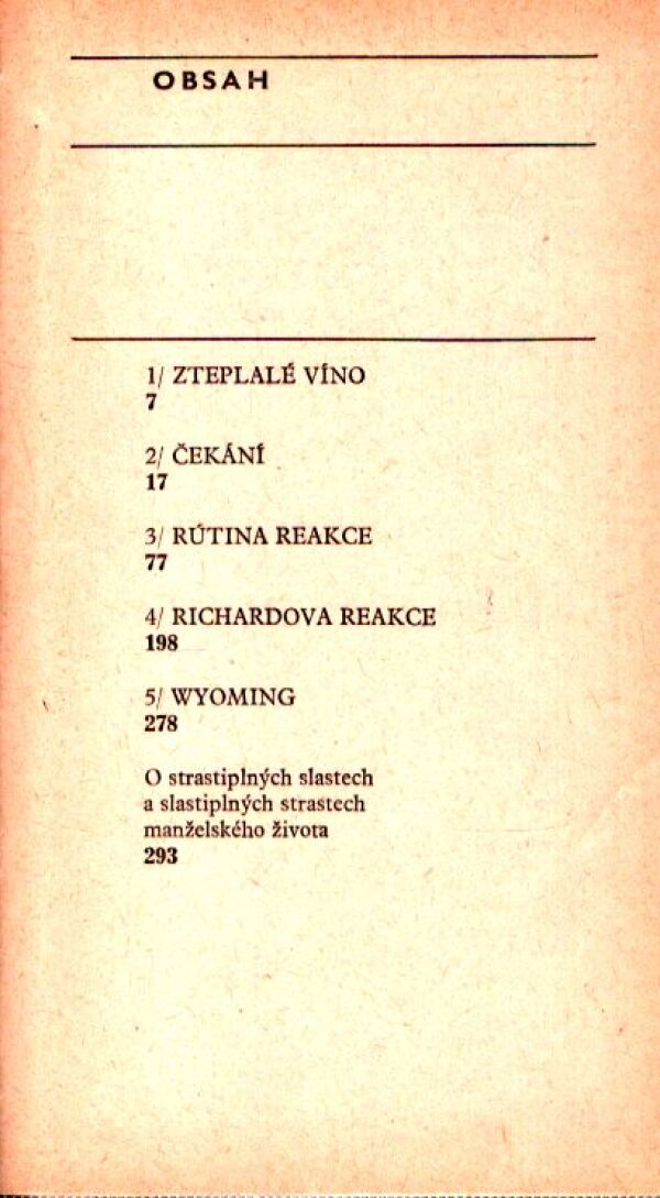 John Updike: CHCEŠ SI MĚ VZÍT?