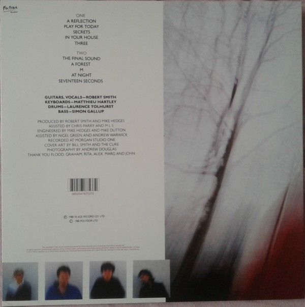 The Cure: SEVENTEEN SECONDS - LP