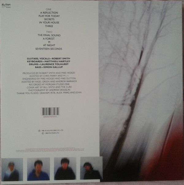 The Cure: SEVENTEEN SECONDS - LP