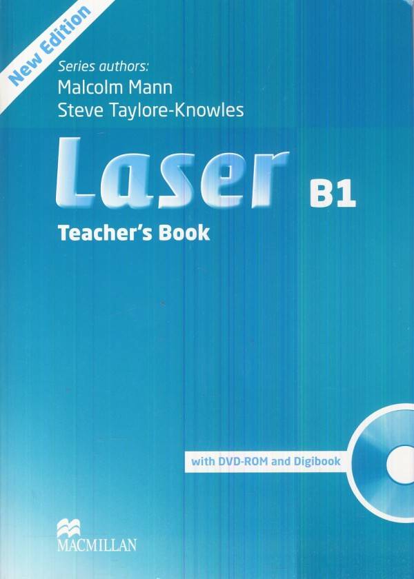 Malcolm Mann, Steve Knowles-Taylor: LASER NEW B1 - THIRD EDITION - TEACHERS BOOK (METODICKÁ PŘÍRUČKA) + DVD-ROM