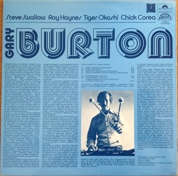 Gary Burton: GARY BURTON