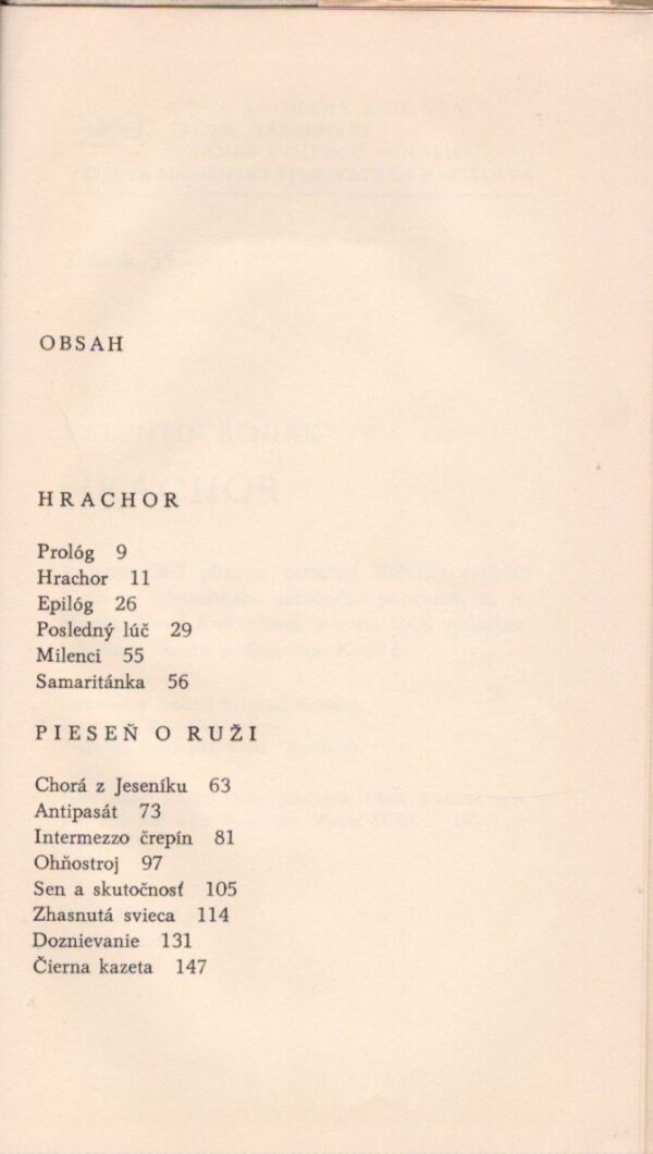 Valentín Beniak: HRACHOR