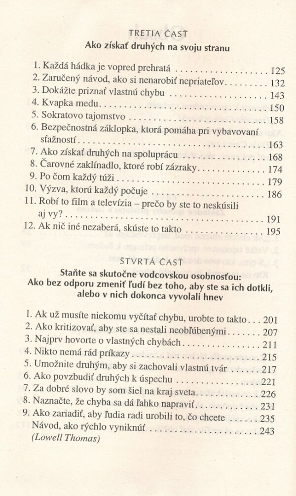 Dale Carnegie: AKO SI ZÍSKAVAŤ PRIATEĽOV A PÔSOBIŤ NA ĽUDÍ