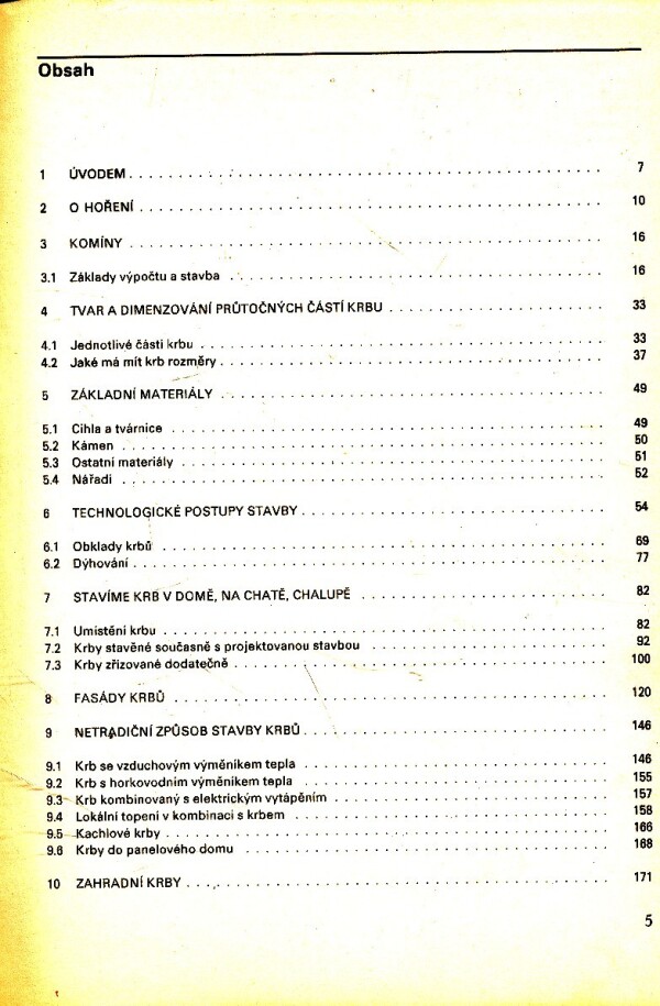 O. Schůrek: KRBY - NÁVRHY A STAVBA