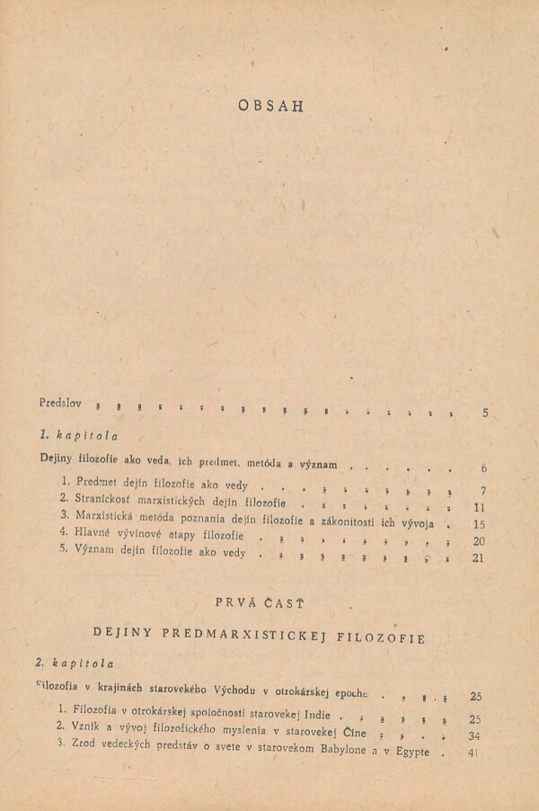 STRUČNÉ DEJINY FILOZOFIE