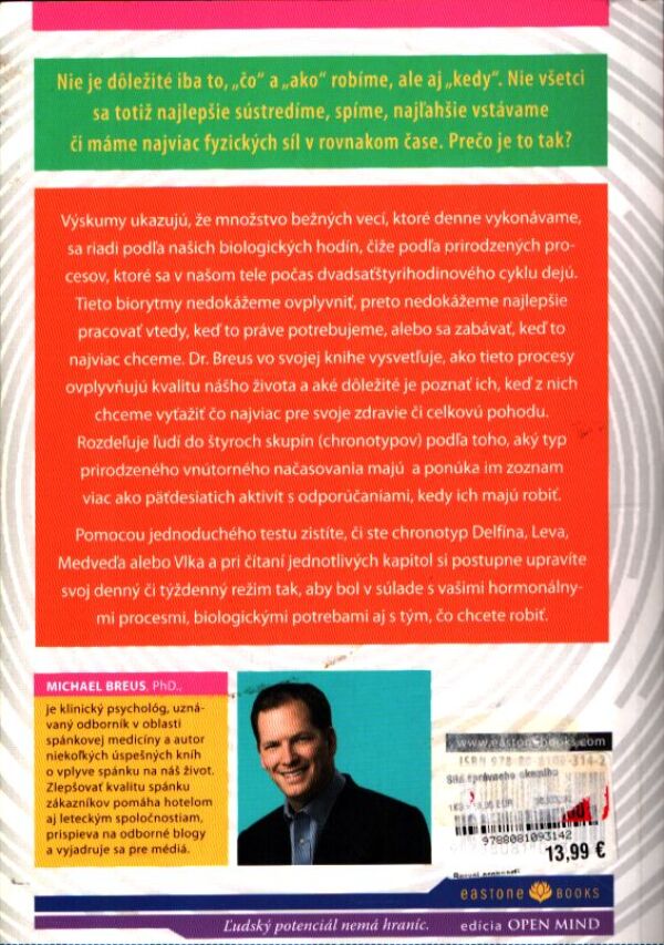 Michael Breus: SILA SPRÁVNEHO OKAMIHU