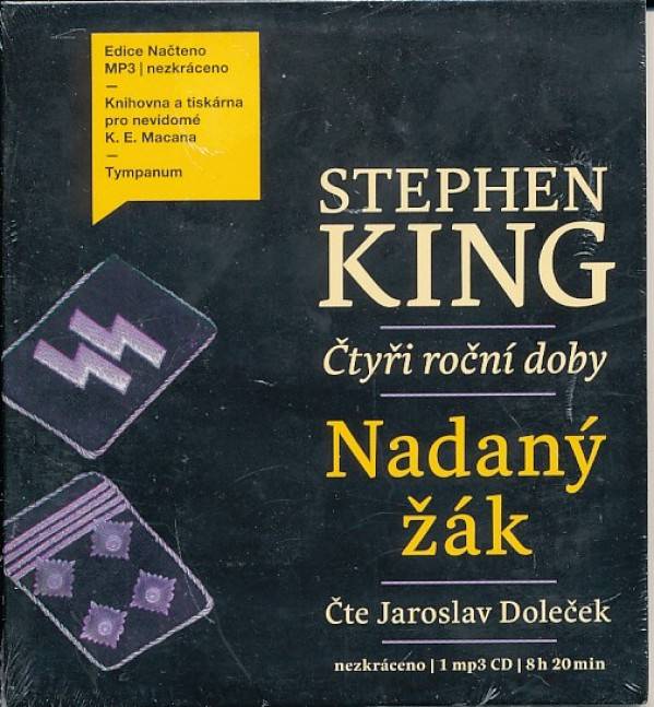 Stephen King: NADANÝ ŽÁK - ČTYŘI ROČNÍ DOBY
