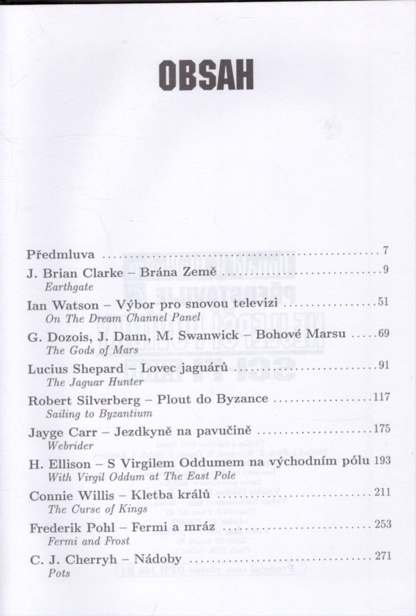 Donald A. Wollheim: NEJLEPŠÍ POVÍDKY SCI-FI 1986