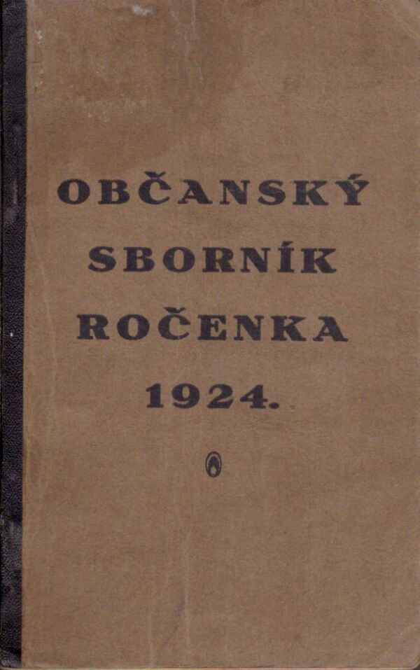 OBČANSKÝ SBORNÍK ROČENKA 1924