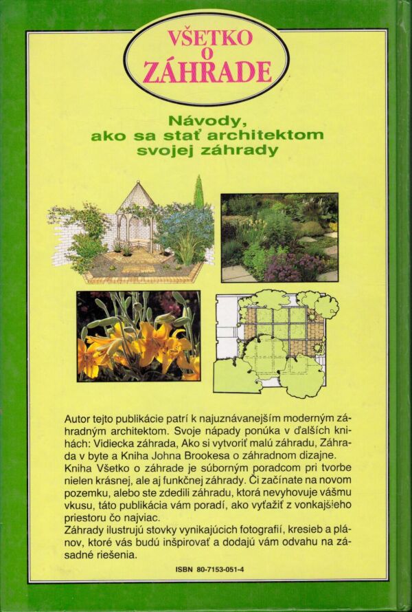 John Brookes: VŠETKO O ZÁHRADE