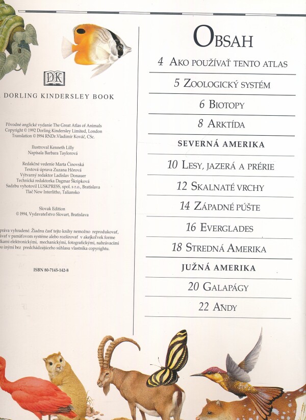 OBRAZOVÝ ATLAS ŽIVOČÍCHOV