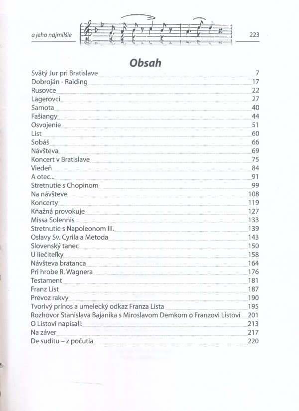 Laco Zrubec: FRANZ LIST - A JEHO NAJMILŠIE