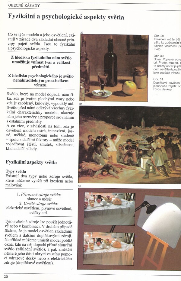José M. Parramón: SVĚTLO A STÍN