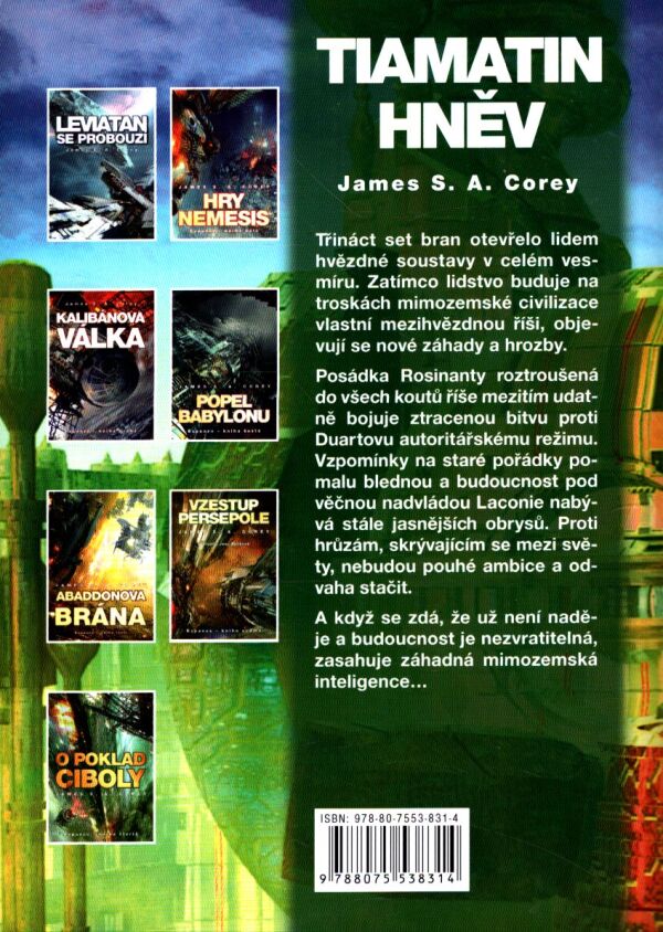 James S. A. Corey: TIAMATIN HNĚV