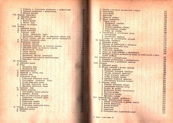 Brhlík, Galík, Lipa, Lipták, Táborský: MECHANICKÁ TECHNOLÓGIA II.