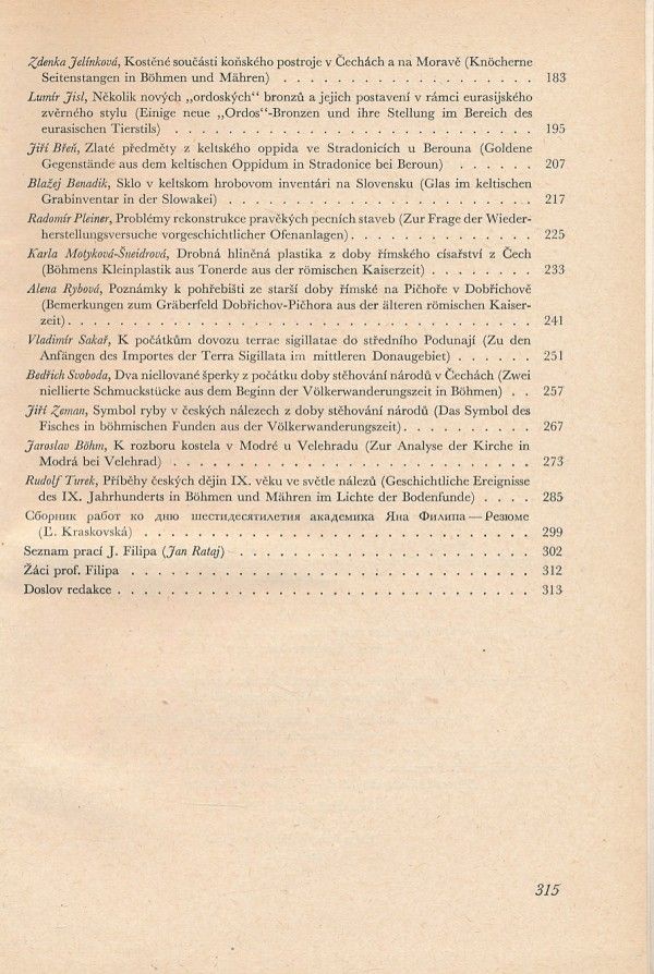 ACTA UNIVERSITATIS CAROLINAE 1959 - PHILOSOPHICA ET HISTORICA 3