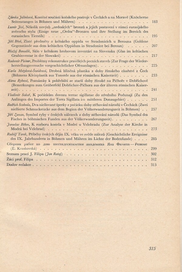 ACTA UNIVERSITATIS CAROLINAE 1959 - PHILOSOPHICA ET HISTORICA 3