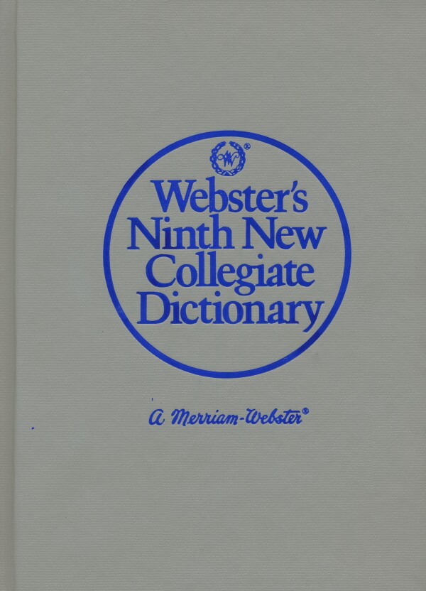 WEBSTER'S NINTH NEW COLLEGIATE DICTIONARY