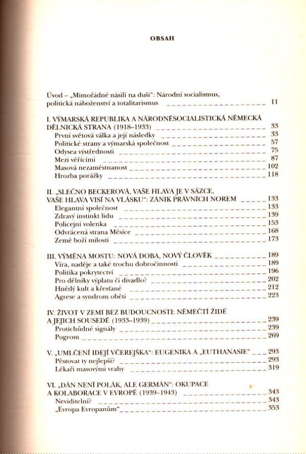 Michael Burleigh: TŘETÍ ŘÍŠE - NOVÉ DĚJINY