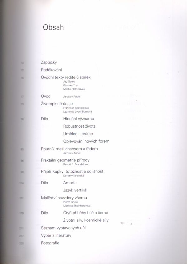 Jaroslav Anděl, Dorothy Kosinská: FRANTIŠEK KUPKA