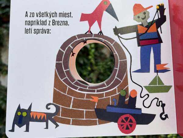 Ľubomír Feldek, Miroslav Cipár: VYLETELA GUĽA Z DELA