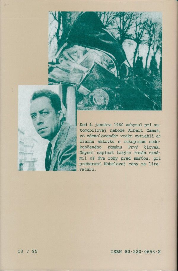 Albert Camus: PRVÝ ČLOVEK