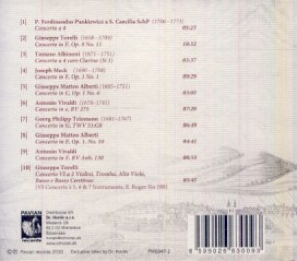 Solamente naturali: ITALIAN CONCERTOS FROM PODOLÍNEC