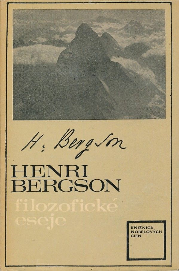 Henri Bergson: FILOZOFICKÉ ESEJE