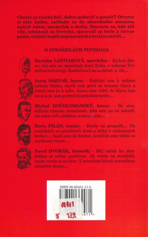 Ivan Szabó, Milan Stano: SLOVENSKÉ STRAŠIDLÁ OD 
