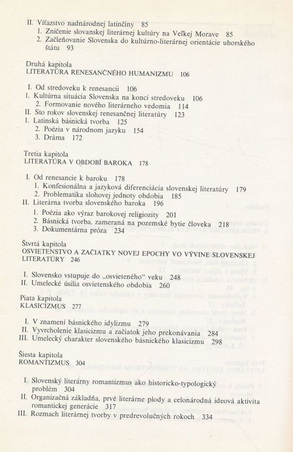 Stanislav Šmatlák: Dejiny slovenskej literatúry