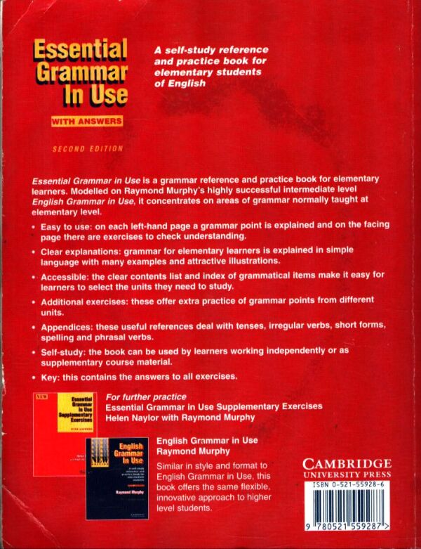Raymond Murphy: ESSENTIAL GRAMMAR IN USE