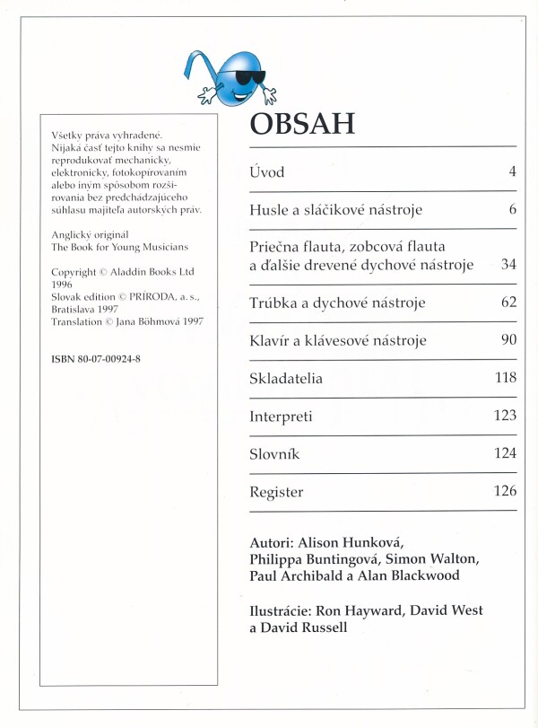 A. Hunková, kol: KNIHA PRE MLADÝCH HUDOBNÍKOV