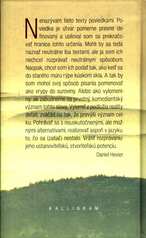 Daniel Hevier: SPRÁVCA PODSTATY
