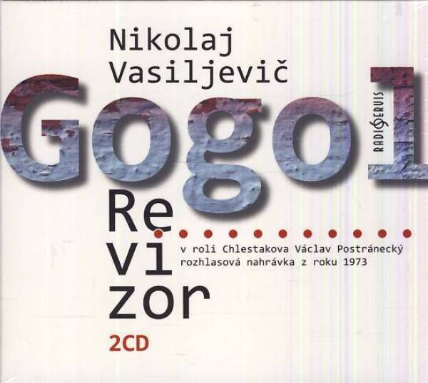 Nikolaj Vasiljevič Gogol: REVIZOR - AUDIOKNIHA - 2CD