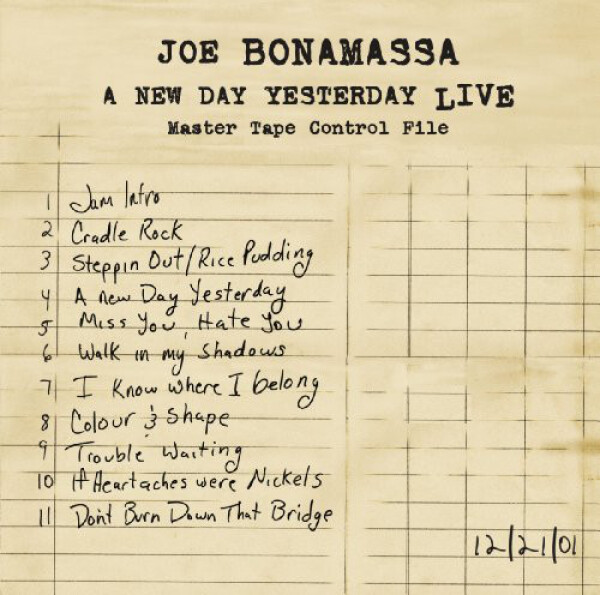 Joe Bonamassa: A NEW DEY YEASTERDAY LIVE - 2 LP