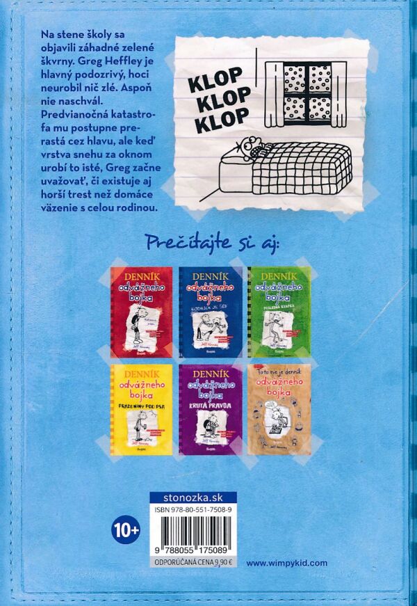Jeff Kinney: DENNÍK ODVÁŽNEHO BOJKA 6 - PONORKOVÁ CHOROBA