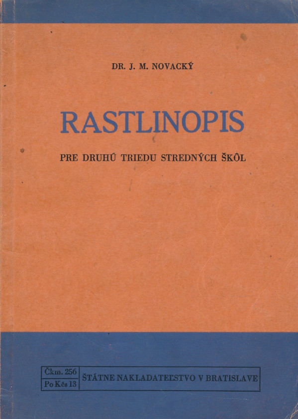 J. Novacký: RASTLINOPIS
