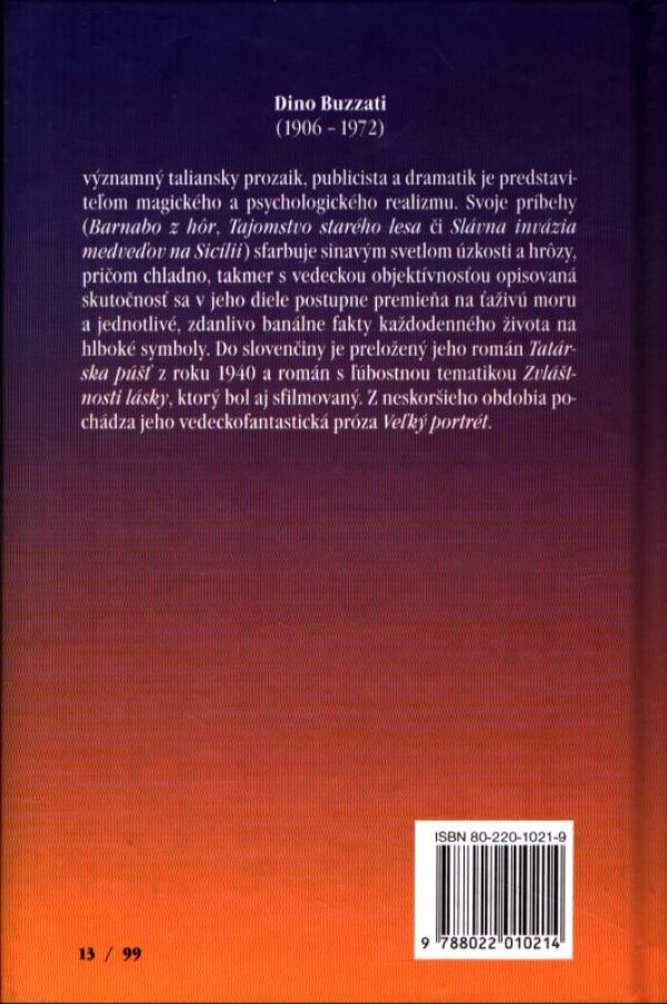 Dino Buzzati: SEDEM POSCHODÍ