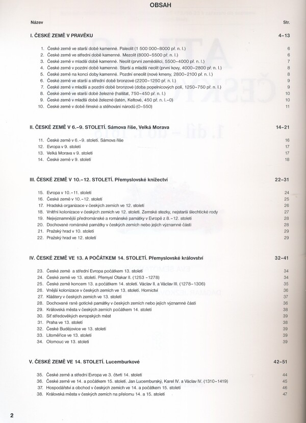 Eva Semotanová: ATLAS ČESKÝCH DĚJIN 1. DÍL - DO R. 1618