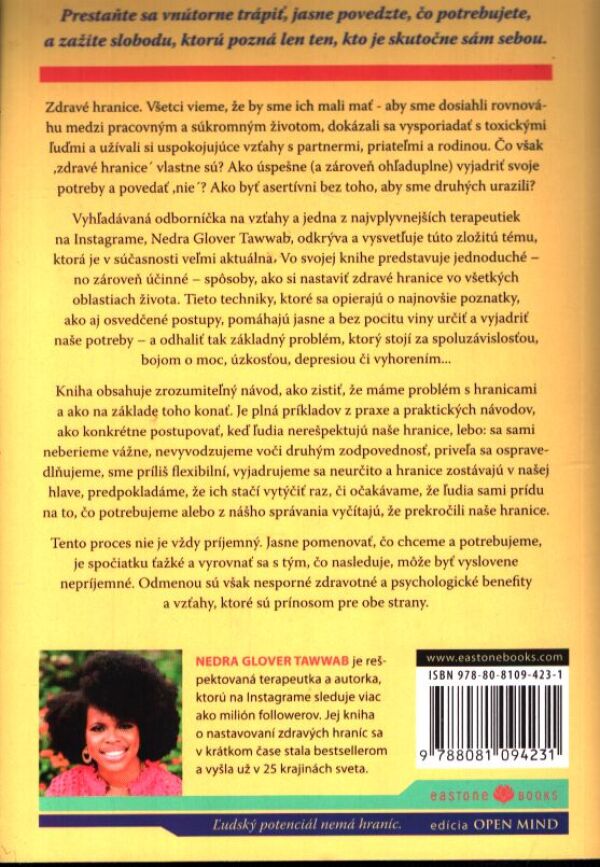 Nedra Glover Tawwab: NASTAVTE ZDRAVÉ HRANICE