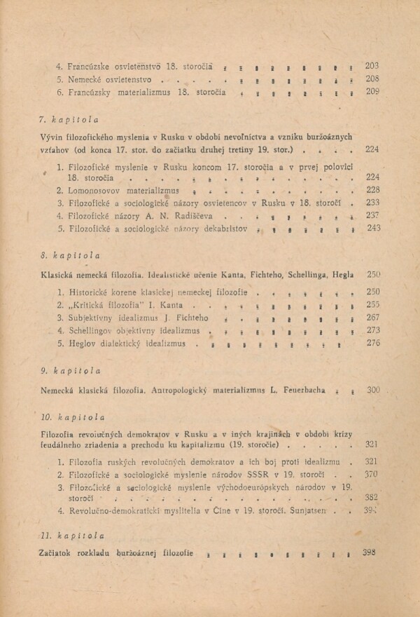 STRUČNÉ DEJINY FILOZOFIE