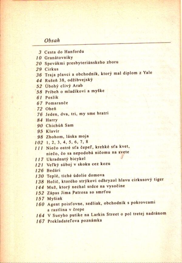 William Saroyan: ZBOHOM, LÁSKA MOJA