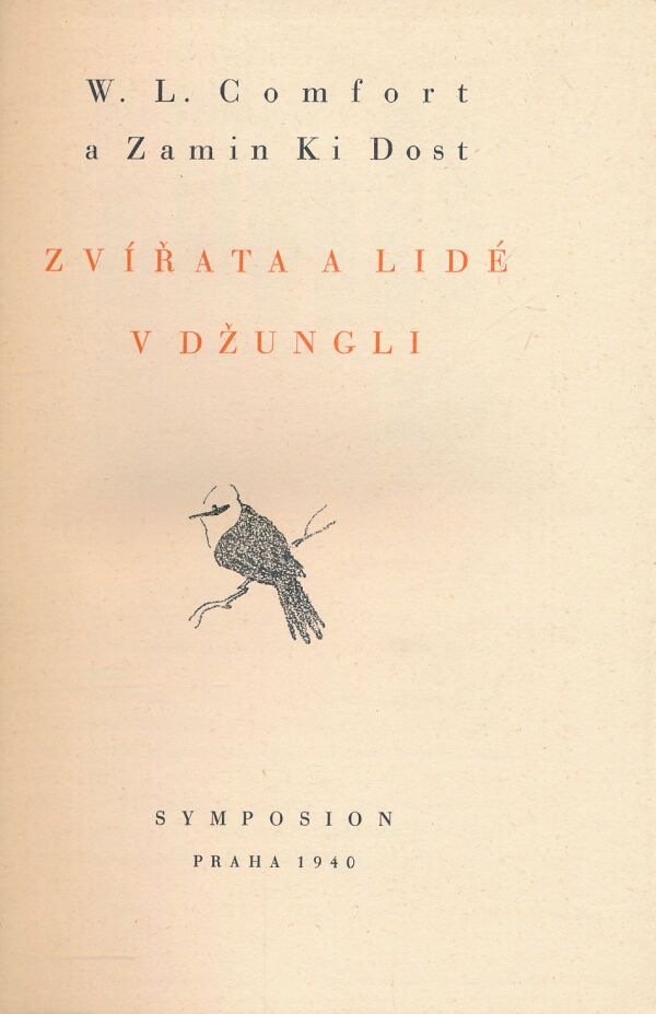W. L. Comfort, Zamin Ki Dost: Zvířata a lidé v džungli