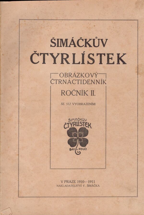 ŠIMÁČKŮV ČTYŘLÍSTEK - II. ROČNÍK