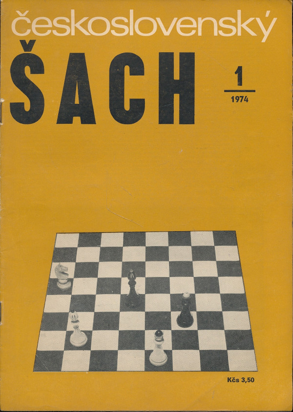 ČESKOSLOVENSKÝ ŠACH 1-12 R.1974